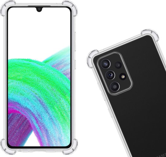 Coque Samsung Galaxy A33 Antichoc Transparente - Coque Samsung Galaxy A33 Transparente Antichoc - Coque Arrière Transparente Antichoc Samsung Galaxy A33
