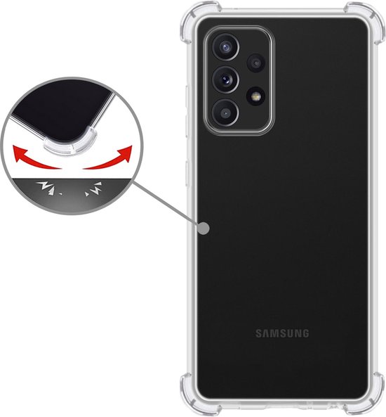 Coque Samsung Galaxy A33 Antichoc Transparente - Coque Samsung Galaxy A33 Transparente Antichoc - Coque Arrière Transparente Antichoc Samsung Galaxy A33