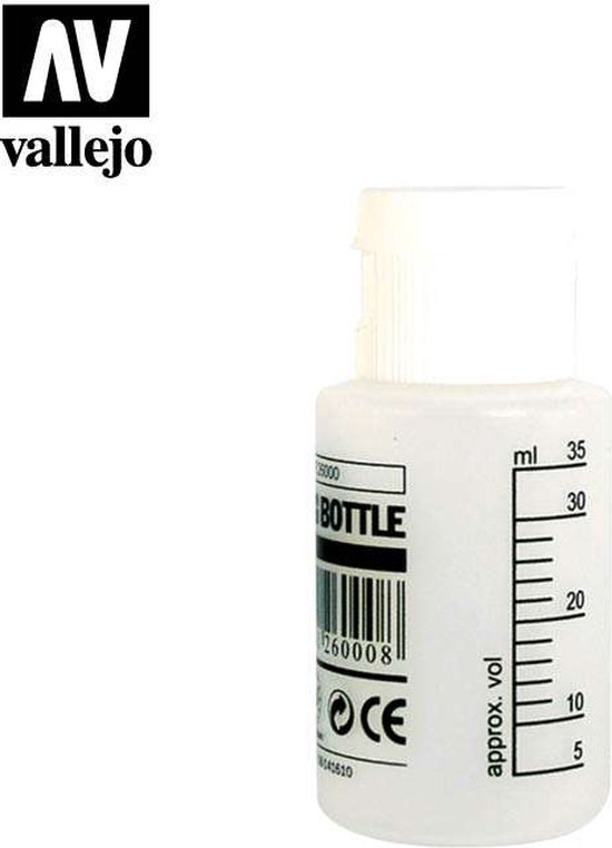 Vallejo 26000 Empty Mixing Bottle - 35ml Verf flesje