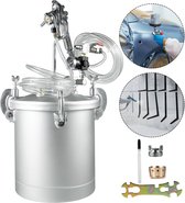 Manzibo Verftank - Verfspuit - 10L  - Poeder Coating Systeem - Verven - Complete set - Met verfpistool