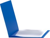 Goodline® - PVC Menumap geschikt voor 4 pagina's - type Classic-Blauw