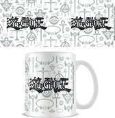 Yu-Gi-Oh! - Tasse à logo noir et blanc