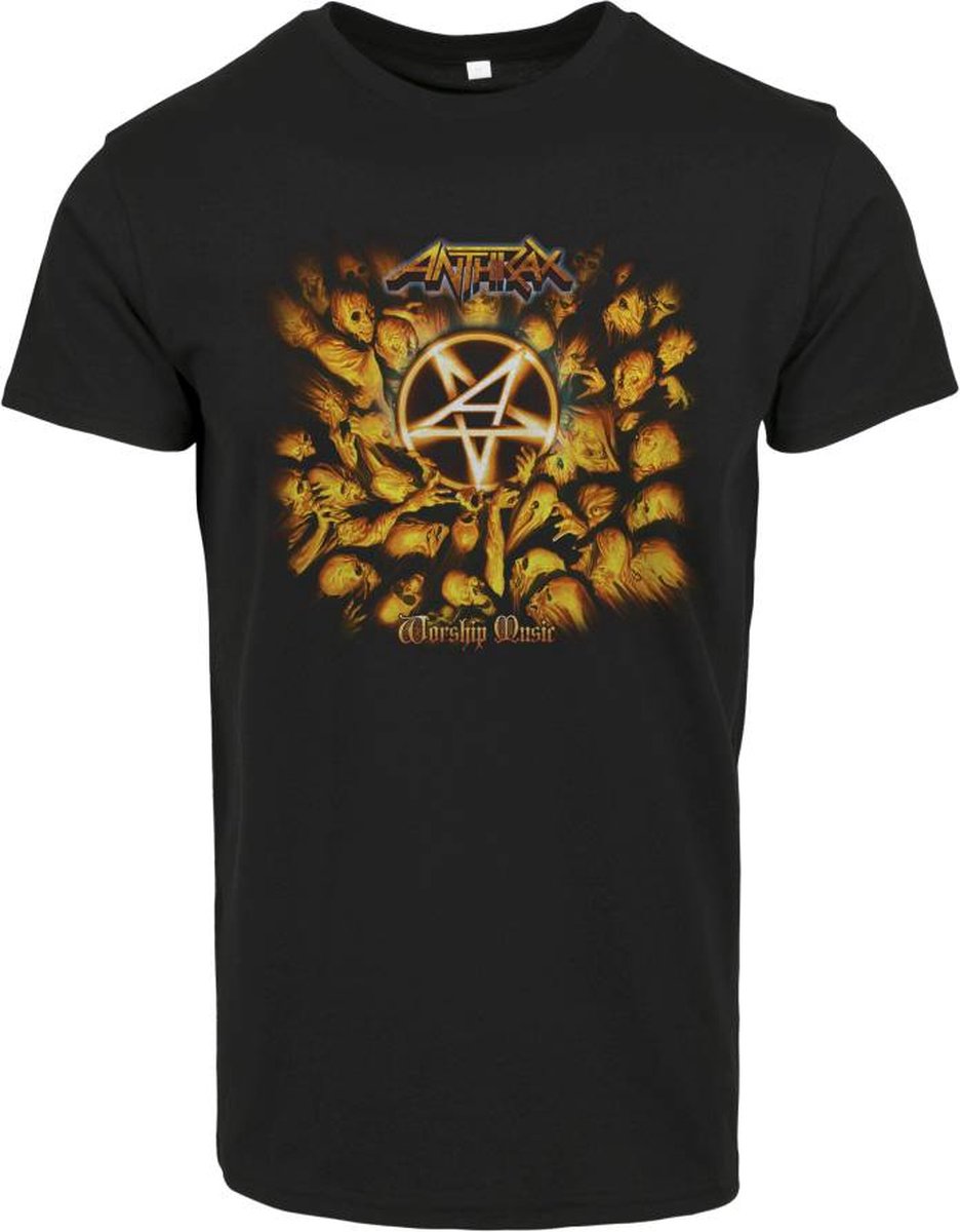Urban Classics Heren Tshirt -XL- Worship Zwart