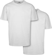 Urban Classics Heren Tshirt -S- Heavy Oversized 2-Pack Wit