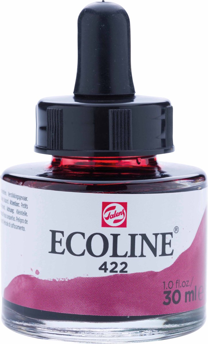 Waterverf ecoline roodbruin 30ml | Talens