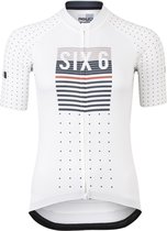 AGU Classic Cycling Jersey III Six6 Femme - Wit - M