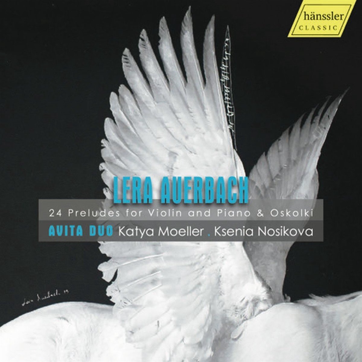 Avita Duo - Lera Auerbach: 24 Preludes For Violin And Piano & Oskolki (CD)