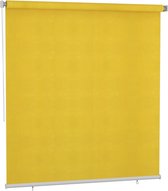 vidaXL Rolgordijn voor buiten 220x230 cm geel
