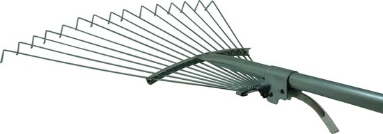 Benson Bladhark met 15 tanden - Verstelbare steel - Metaal - 155 cm - 43 cm werkbreedte van Benson — afbeelding 2