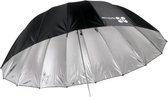 150 cm Zwart/Zilver Parabolische Flitsparaplu / Flash Umbrella - Space150