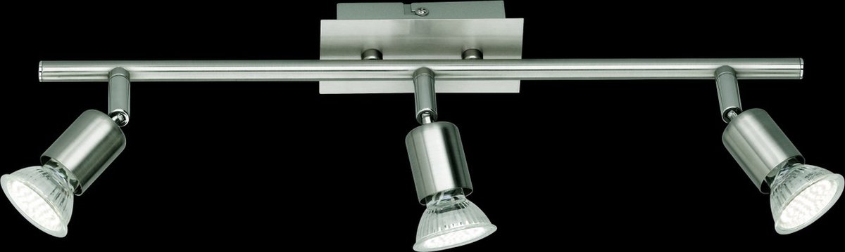 Reality Nimes - Plafondlamp Modern - Grijs - H:16cm - GU10 - Voor Binnen - Metaal - Plafondlampen - Slaapkamer - Kinderkamer - Woonkamer - Plafonnieres