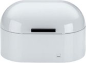 broodtrommel Friscolino 25 x 17 cm staal wit