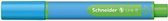 balpen Link-It Slider XB kapmodel lichtblauw/groen
