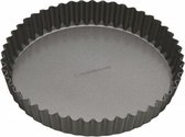 quichevorm 30 x 4 cm staal zwart