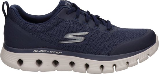 Skechers Go Walk Glide Step Flex heren sneaker - Blauw - Maat 42 | bol.com