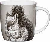 mok Squirrel Fine Bone China 425 ml porselein