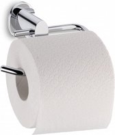 toiletrolhouder Makira 10 x 6 cm RVS zilver