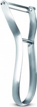 dunschiller Curve 15 x 6,5 cm RVS zilver