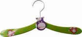 kledinghanger Nijlpaard junior 29 cm hout groen/paars