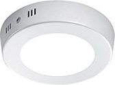 plafondlamp Cento 12 x 3 cm aluminium wit/grijs