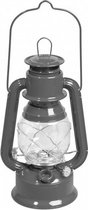 olielamp Lucile 14 x 30 cm staal/glas antraciet