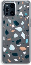 Case Company® - OPPO Find X3 Pro hoesje - Terrazzo N°13 - Soft Cover Telefoonhoesje - Bescherming aan alle Kanten en Schermrand