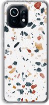 Case Company® - Xiaomi Mi 11 hoesje - Terrazzo N°4 - Soft Cover Telefoonhoesje - Bescherming aan alle Kanten en Schermrand