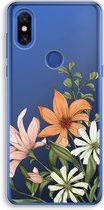 Case Company® - Xiaomi Mi Mix 3 hoesje - Floral bouquet - Soft Cover Telefoonhoesje - Bescherming aan alle Kanten en Schermrand