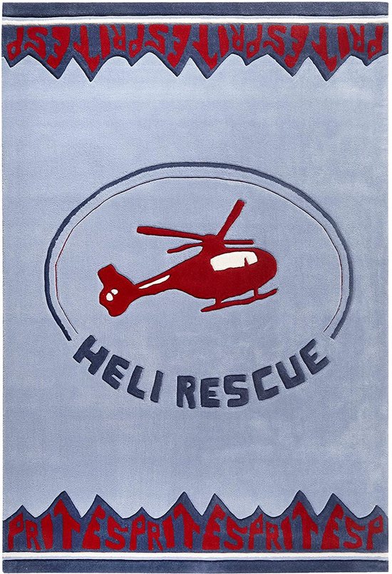 Esprit - Kindertapijt - Heli Rescue - 100% acryl - Dikte: