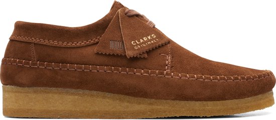 Clarks - Heren - Weaver - G - 4 - cola suede - maat 7