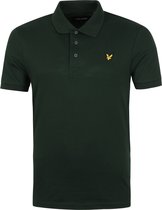 Lyle and Scott - Polo Donkergroen -  - Heren Poloshirt Maat XXL