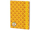 notitieboek Pineapple 21 x 15 cm karton/ivoor papier