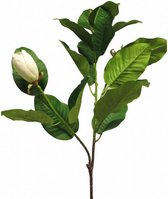kunstbloem Magnolia Grandiflora zijde crÃ¨me