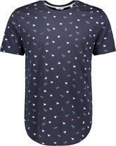 Only & Sons T-shirt Onsgene Ss Aop Tee Re  22010350 Blue Nights Mannen Maat - XS