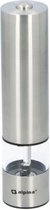 zout- en pepermolen 22,3 cm alu/ABS zilver