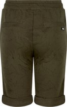 Indian Blue jongens korte joggingbroek World Army Green