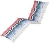 ligbedkussen Chris 200 x 65 cm katoen/polyester rood