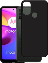Cazy Motorola Moto E40 hoesje - Soft TPU Case - Zwart