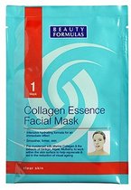 Beauty Formulas - Clear Skin Collagen Essence Facial Mask Collagen Face Mask 1 Pc.