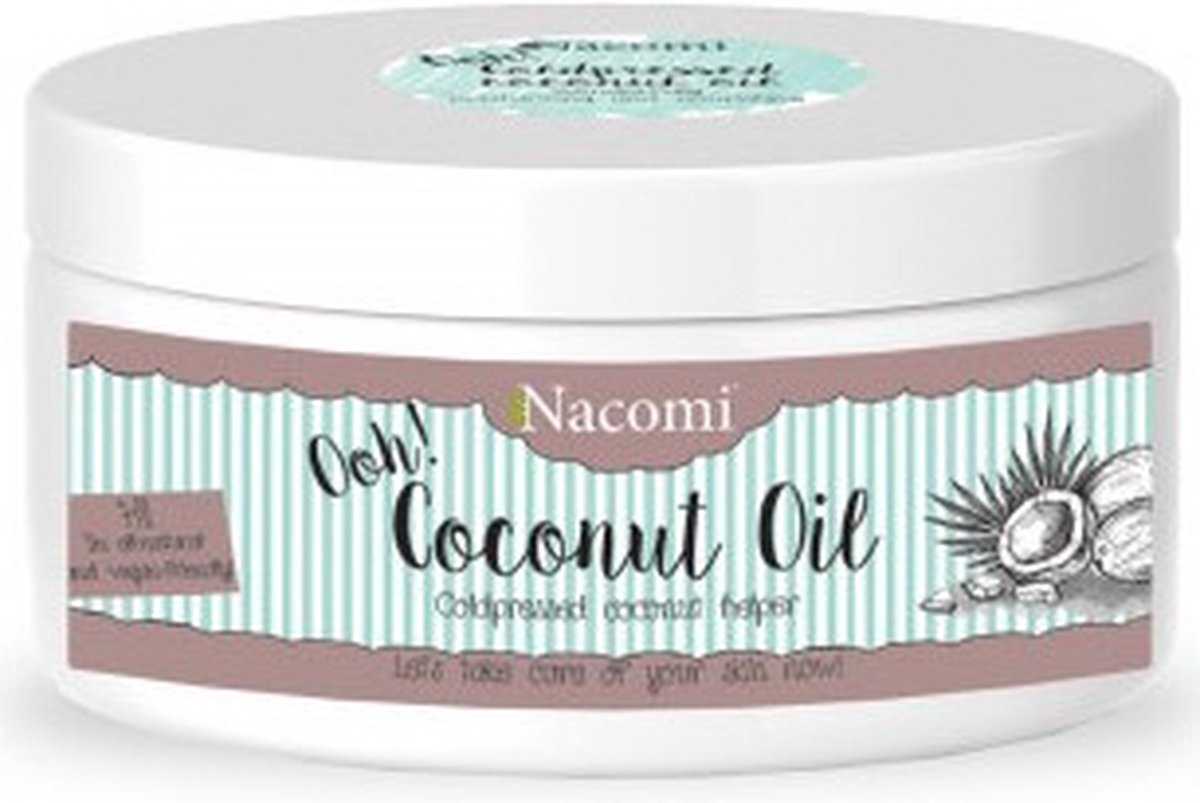 Nacomi Natural Vegan Coldpressed Coconut Oil 100ml.