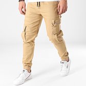 Heren Cargo Beige