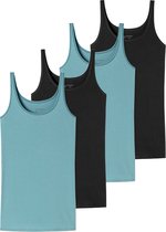 Schiesser Tank top 4-pack 95/5 Organic Cotton