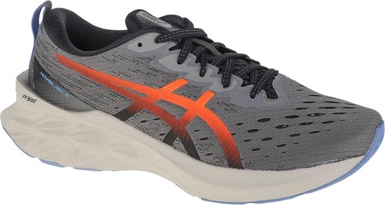 ASICS Novablast 2 1011B192-021, Mannen, Grijs, Hardloopschoenen, maat: 46,5  | bol.com