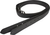 stijgbeugelriem 1,55 meter nylon zwart