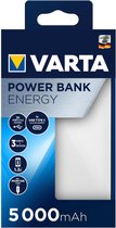 Varta - Lader Powerbank Energy 5000Mah - Wit
