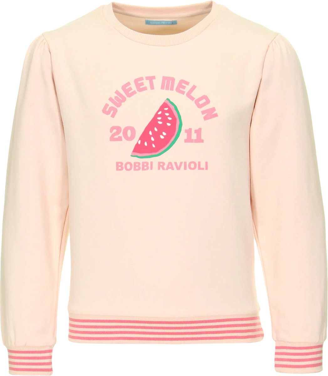 Bobbi Ravioli - Sweater - Christal pink - Maat 98/104