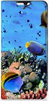 GSM Hoesje Geschikt voor Samsung Galaxy A33 5G Telefoonhoesje Portemonnee Vissen