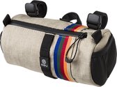 AGU Bikepacking Roll Bag Stuurtas Venture - Vintage - 1,5L - Waterafstotend, Reflecterend, Eenvoudige Montage, 100% Gerecycled Polyester