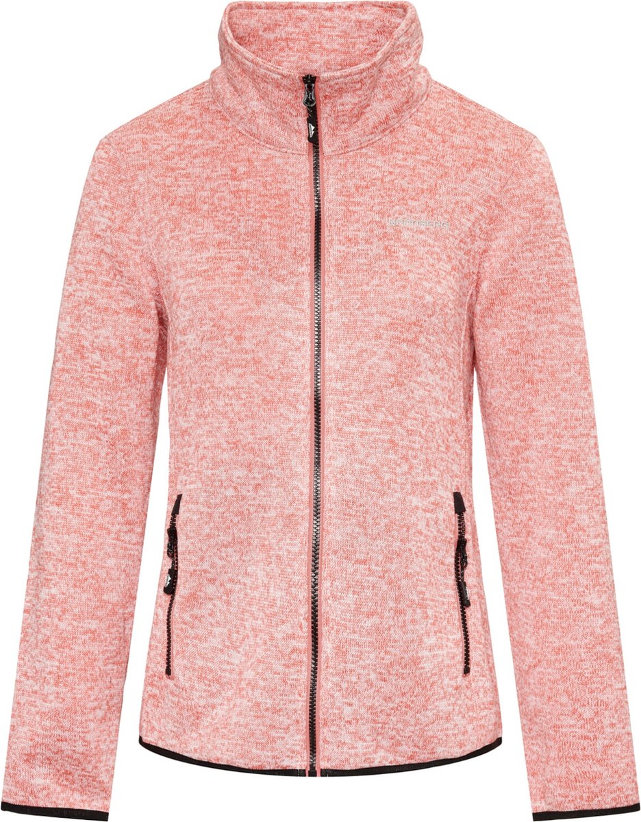 Nordberg Andrea Fleece Vest Dames melange Roze