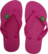 Klassieke Brasil slippers Kids – Teenslippers voor kinderen - Roze – Maat 24